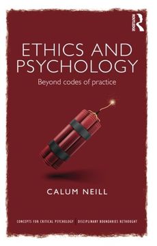 portada ethics and psychology: beyond codes of practice (en Inglés)