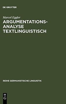 portada Argumentationsanalyse Textlinguistisch (in German)