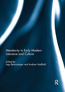 portada Mendacity in Early Modern Literature and Culture (en Inglés)