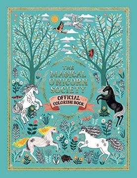 portada The Magical Unicorn Society Official Coloring Book (en Inglés)