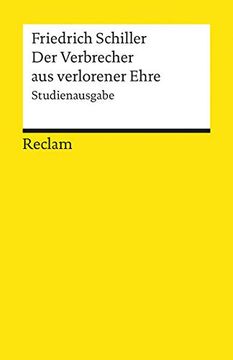 portada Der Verbrecher aus Verlorener Ehre: Studienausgabe (in German)