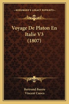 portada Voyage De Platon En Italie V3 (1807) (in French)