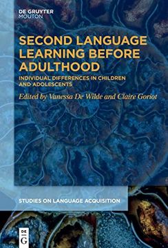 portada Second Language Learning Before Adulthood Individual Differences in Children and Adolescents (en Inglés)