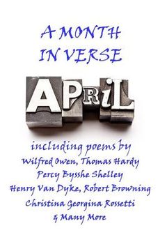 portada April, A Month In Verse (in English)