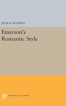 portada Emerson's Romantic Style (Princeton Legacy Library) (en Inglés)