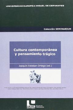 portada Cultura Contemporanea y Pensamiento Tragico (in Spanish)