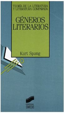 portada Géneros Literarios (Teoría de la Literatura y Literatura Comparada)