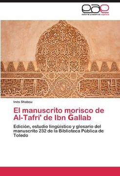 portada el manuscrito morisco de al-tafri `  de ibn allab