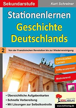 portada Stationenlernen Geschichte Deutschlands 02 (en Alemán)