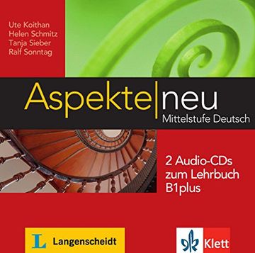 portada Aspekte neu B1 plus. 2 Audio-CDs zum Lehrbuch: Mittelstufe Deutsch (en Alemán)