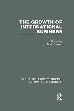 portada The Growth of International Business (Rle International Business) (en Inglés)