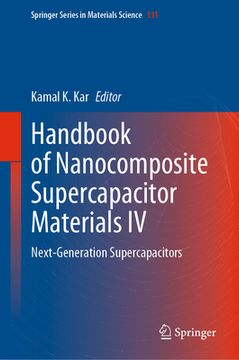 portada Handbook of Nanocomposite Supercapacitor Materials IV: Next-Generation Supercapacitors (en Inglés)