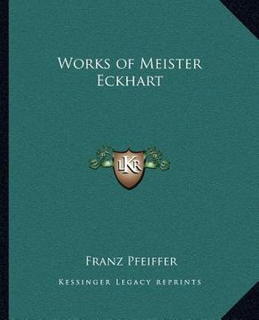 portada works of meister eckhart (en Inglés)