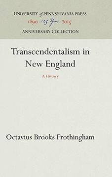 portada Transcendentalism in new England: A History (in English)