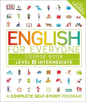 portada English for Everyone: Level 3: Intermediate, Course Book: A Complete Self-Study Program (in English)