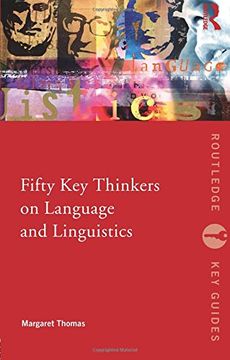 portada Fifty key Thinkers on Language and Linguistics (Routledge key Guides) (en Inglés)