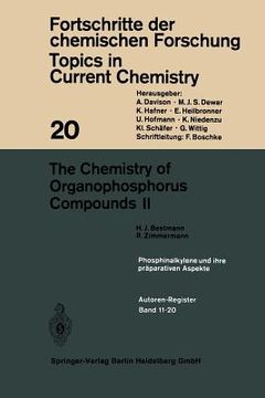 portada the chemistry of organophosphorus compounds ii (en Alemán)
