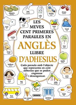 portada Les Meves Cent Primeres Paraules en Anglès amb Adhesius (Les Meves Cent Prim. Para Angles) (in Spanish)