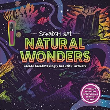 portada Natural Wonders (Scratch art for Adults) (en Inglés)