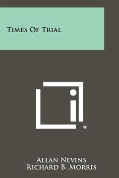 portada times of trial (en Inglés)