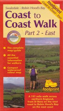portada Coast to Coast Walk: Map and Guide: East (Long Distance Walks Maps)
