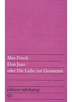 portada Don Juan oder Die Liebe zur Geometrie (in German)