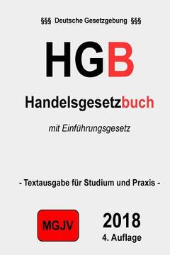 portada HGB - Handelsgesetzbuch: Handelsgesetzbuch (en Alemán)