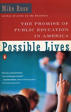 portada Possible Lives: The Promise of Public Education in America (en Inglés)