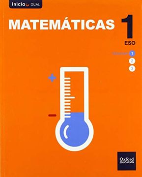 portada Inicia Dual Matemáticas 1º eso Libro del Alumno Volumen 1