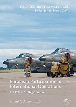 portada European Participation in International Operations: The Role of Strategic Culture (New Security Challenges)