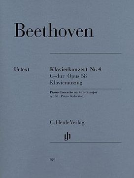 portada Concerto for Piano and Orchestra #4 g Major op. 58