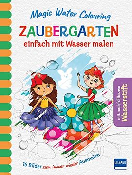 portada Magic Water Colouring - Zaubergarten (en Alemán)
