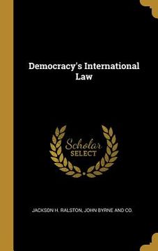 portada Democracy's International Law