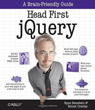 portada Head First Jquery (en Inglés)