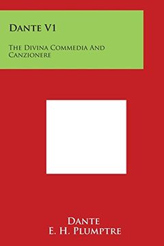portada Dante V1: The Divina Commedia and Canzionere