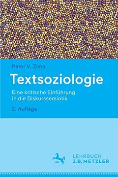 portada Textsoziologie: Eine Kritische Einführung in die Diskurssemiotik (en Alemán)
