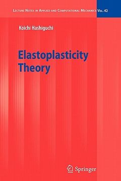 portada elastoplasticity theory (en Inglés)