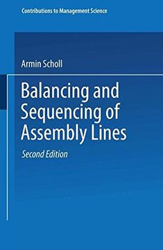 portada balancing and sequencing of assembly lines (en Inglés)