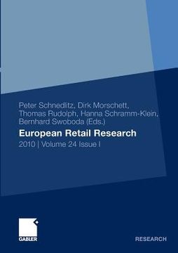 portada european retail research: 2010 i volume 24 issue i (en Inglés)