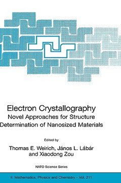 portada electron crystallography: novel approaches for structure determination of nanosized materials (en Inglés)