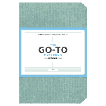 portada Go-To Not With Mohawk Paper, Sage Blue Lined (in English)