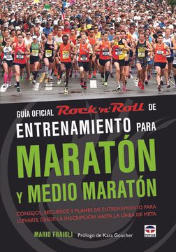 portada Guía Oficial Rock n Roll de Entrenamiento Para Maratón y Medio Maratón