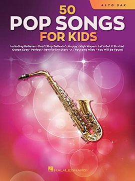 portada 50 Pop Songs for Kids for Alto Sax (en Inglés)