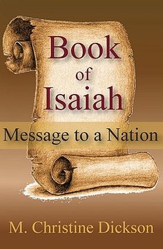 portada book of isaiah: message to a nation (en Inglés)