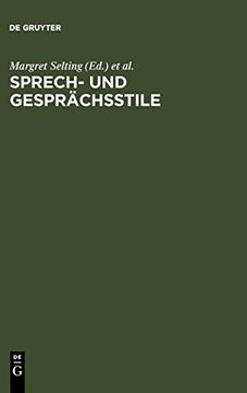 portada Sprech- und Gesprächsstile (en Alemán)