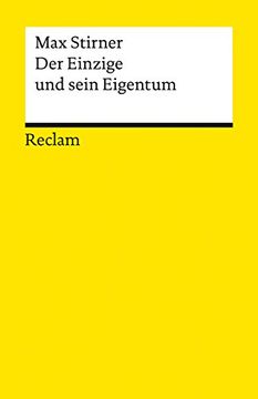 portada Der Einzige und Sein Eigentum (in German)
