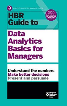 portada Hbr Guide to Data Analytics Basics for Managers (Hbr Guides) (en Inglés)