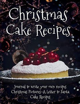 portada Christmas Cake Recipes (en Inglés)