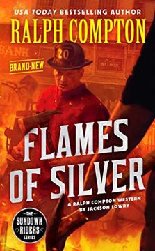 portada Ralph Compton Flames of Silver (Sundown Riders) 