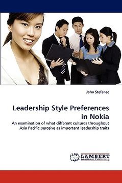 portada leadership style preferences in nokia